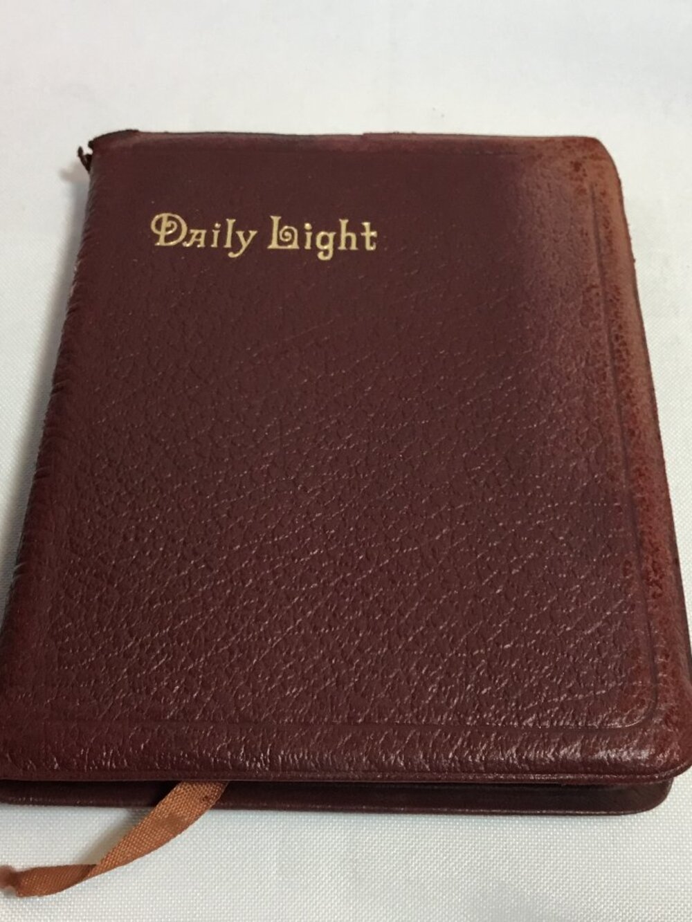 Antique Daily Light on the Daily Path Morning Hour Christian Devotional Book